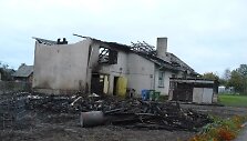 Jonavos rajone kilo du gaisrai &ndash; sudegė ūkinis pastatas