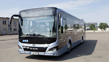 Vilniuje pristatytas testuojamas &bdquo;MAN Lion&lsquo;s City&ldquo; hibridinis autobusas