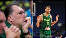 Arvydas Sabonis ir Donatas Motiejūnas
