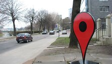 Renginio vieta buvo pažymėta &bdquo;Google Maps&ldquo; ženklu