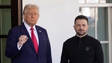 Donaldas Trumpas ir Volodymyras Zelenskis