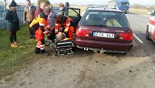 Netoli Dotnuvos avarijos metu susidūrė sunkvežimis ir &bdquo;Audi&ldquo; 