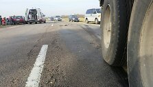 Netoli Dotnuvos avarijos metu susidūrė sunkvežimis ir &bdquo;Audi&ldquo; 