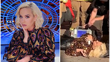 Katy Perry &scaron;ou &bdquo;Amerikos dievaitis&ldquo; filmavime