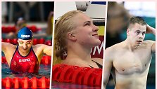 Plaukimo vadovams teko spręsti rebusą dėl S.Pytnykaitės (kairėje) elgesio, o Europos čempionate mūsų rinktinės lyderiais laikomi Rūta Meilutytė ir Danas Rap&scaron;ys.