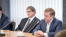 Eugenijus Jovai&scaron;a ir Ramūnas Karbauskis