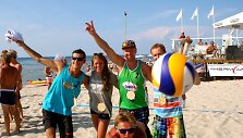 &bdquo;Neringa FM Beachball CUP&ldquo; tinklinio rungtynių akimirka