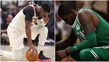 Dwayne'o Wade'o ir Kyrie Irvingo reakcija po Gordono Haywardo traumos