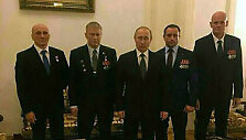 V.Putinas Kremliuje su &bdquo;Wagner&ldquo; atstovais