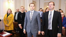Vitalija Vonžutaitė, Vytautas Gap&scaron;ys,  Viktoras Uspaskichas