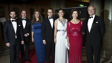 Princas Carlas Philipas, Christopheris O'Neillas, princesė Madeleine, princas Danielis, princesė Victoria, karalienė Silvia ir karalius Carlas Gustafas