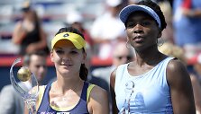 Agnieszka Radwanska ir Venus Williams