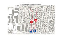 Dubingių ir Kernavės g. bus vykdomi statybos darbai