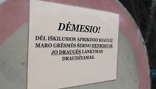 Eismą draudžiantis ženklas