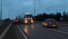 Avarijos vietoje Panevėžio rajone
