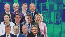 2020 metų Seimo rinkimų partijų sąra&scaron;ų lyderiai