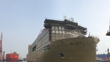 Kinijoje statomas naujas keltas papildys DFDS laivyną
