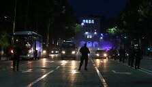Serbijos futbolininkus Tiranoje saugo gausios policijos pajėgos