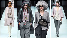 &bdquo;Giorgio Armani&ldquo; kolekcijos modeliai