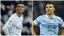 Cristiano Ronaldo ir Kunas Aguero