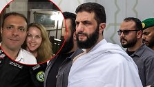 Maheras al Sharaa su žmona Tatjana Zakirova ir jo brolis Sirijos prezidentas