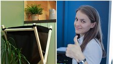 Aurelija Olendraitė ir kompostavimo dėžė