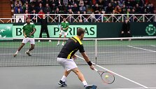 &bdquo;Davis cup&ldquo; turnyro mačas: Lietuva-Madagaskaras, dvejetų susitikimas