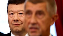 Kairėje &ndash; pirmuoju kra&scaron;tutinių de&scaron;iniųjų parlamento pirmininku Čekijoje i&scaron;rinktas Tomio Okamura / David W. Cerny / REUTERS