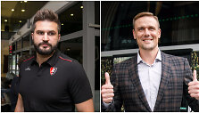 Linas Kleiza ir Robertas Javtokas
