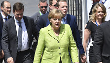 Angela Merkel atvyksta į vir&scaron;ūnių susitikimą Briuselyje