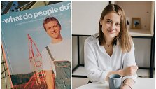 Rasa Jusionytė ir jos leidžiamo žurnalo vir&scaron;elis
