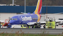 Avariniu būdu nusileidęs bendrovės &bdquo;Southwest Airlines&ldquo; lėktuvas