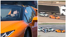 Egidijus Dragūnas prie &bdquo;Lamborghini&ldquo; vairo