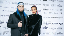 Remigijus Da&scaron;kevičius ir Karolina Meschino