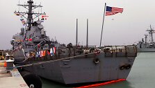 JAV karinis laivas &bdquo;USS Donald Cook&ldquo; Ispanijoje