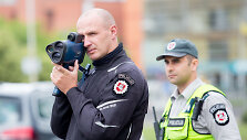 Kelių policijos reidas, nukreiptas prie&scaron; greičio mėgėjus