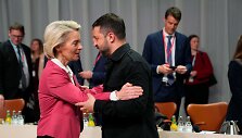 Ursula von der Leyen ir Volodymyras Zelenskis