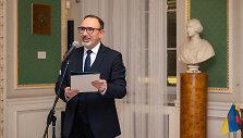 LNDM generaliniam direktoriui dr. Arūnui Gelūnui įteiktas valstybinis Ukrainos ordinas