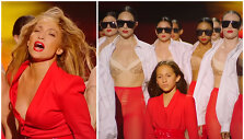 Jennifer Lopez ir jos dukra Emme vaizdo klipe &bdquo;Limitless&ldquo;