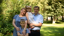 Julija Bagrova su &scaron;eima