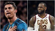 Cristiano Ronaldo ir LeBronas Jamesas