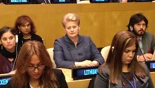 Dalia Grybauskaitė Niujorke