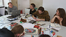 Komiksų dirbtuvės Klaipėdos kultūrų komunikacijų centre