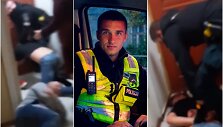 Policininkas Vitalijus Vaitkevičius, sulaikymo akimirkos 