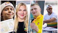 D.Banevič, R.Meilutytė, A.Seja ir M.Alekna džiugino &scaron;iais metais Lietuva puikiais pasiekimais.