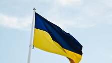 Ukrainos vėliava / Adrien Fillon / ZUMAPRESS.com