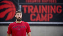 Jonas Valančiūnas Toronte rengiasi naujam sezonui.
