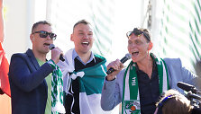 Kauno &bdquo;Žalgirio&ldquo; krep&scaron;ininkų sutikimas Kaune