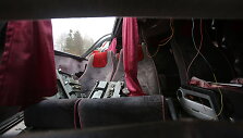 Autobuso avarija &scaron;alia Deltuvos