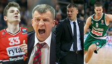 Artūras Gudaitis, Tomas Pačėsas, &Scaron;arūnas Jasikevičius, Mantas Kalnietis